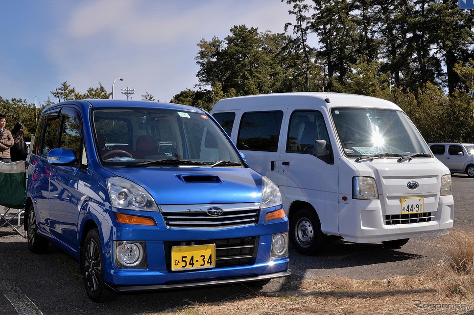 静岡・三保レトロカーフェスティバル いすゞ+スバルミーティング《写真提供 嶽宮三郎》