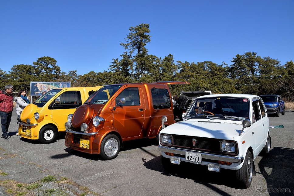静岡・三保レトロカーフェスティバル いすゞ+スバルミーティング《写真提供 嶽宮三郎》