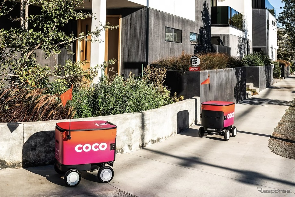 海外における中速・中型ロボットの活用状況:Coco《photo by Coco》