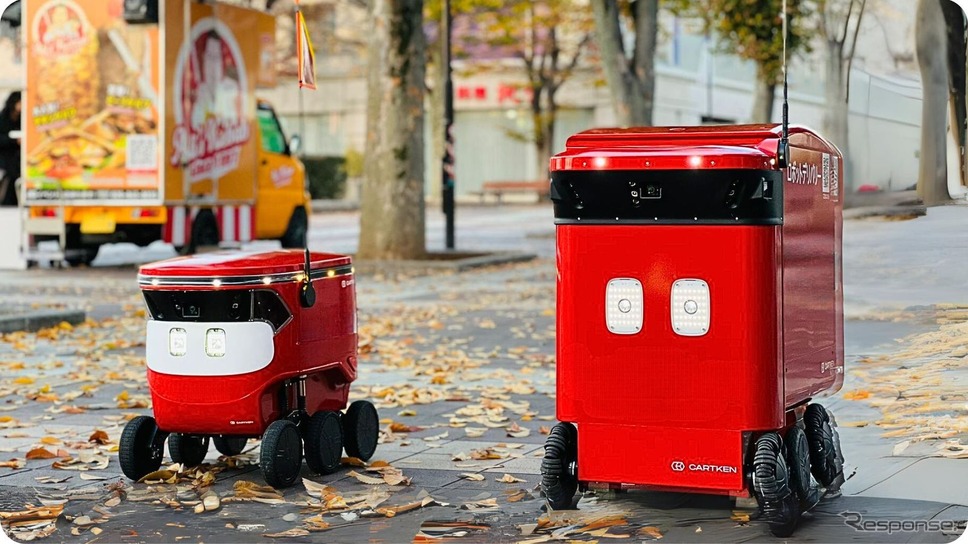 海外における中速・中型ロボットの活用状況:Cartken《photo by Cartken》