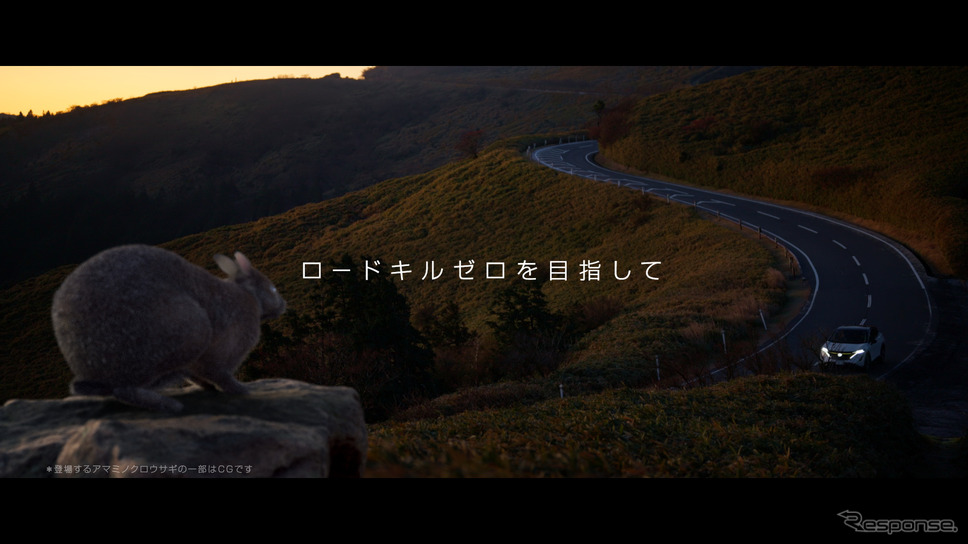 「NISSAN ANIMALERT(アニマラート)」 プロジェクトムービーより《画像提供 日産自動車》
