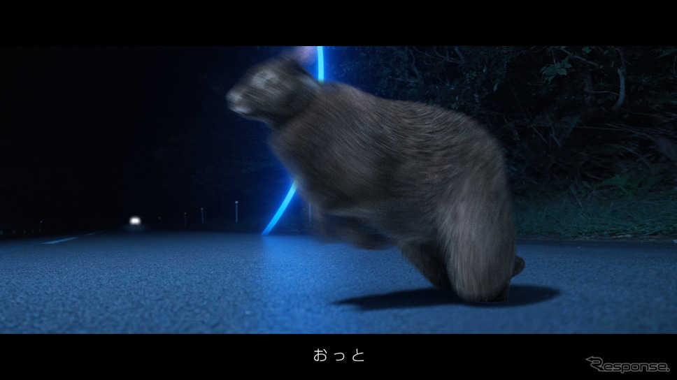 「NISSAN ANIMALERT(アニマラート)」 プロジェクトムービーより《画像提供 日産自動車》