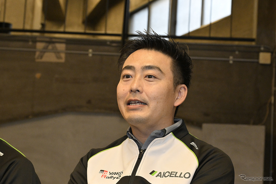 Rally Team AICELLO チーム代表 牧野太宣氏《写真撮影 箱崎太輔》
