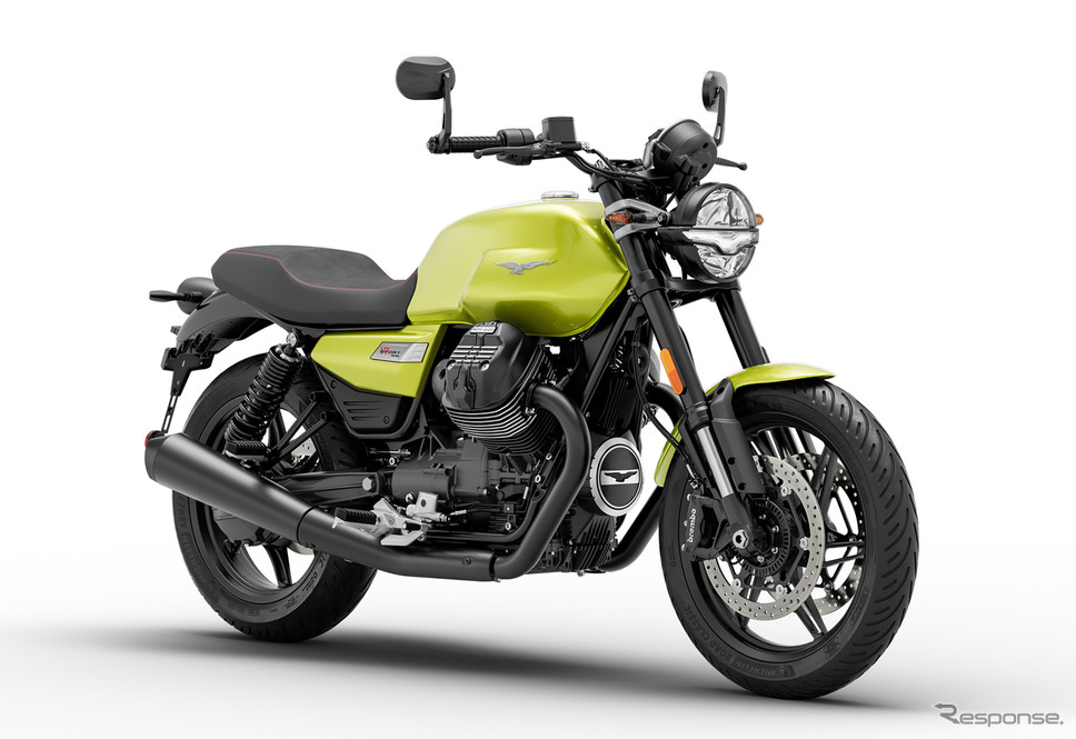 モトグッツィ V7スポルト(レニャーノグリーン)《写真提供 ピアッジオグループジャパン》