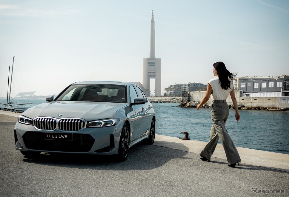 BMW3シリーズ新型のロングホイールベース(インド仕様)《photo by BMW》