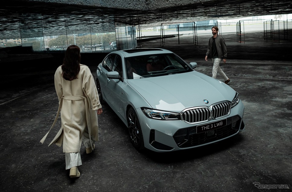 BMW3シリーズ新型のロングホイールベース(インド仕様)《photo by BMW》
