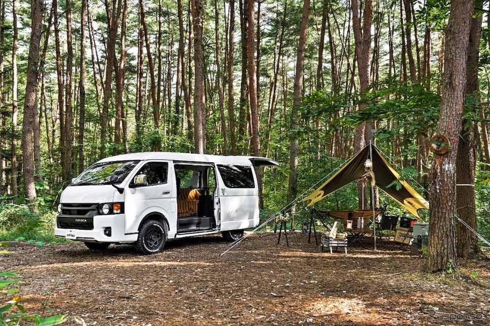 FOLKWOOD MOVING CAMP《写真提供 トランジットホールディングス》
