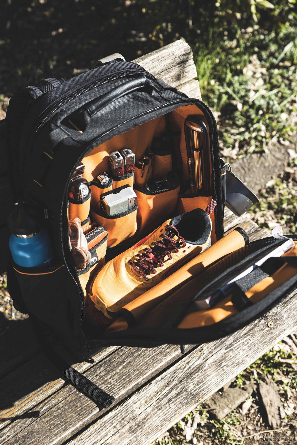 DEWALT×McLaren F1チーム バックパック《写真提供 スタンレー ブラック・アンド・デッカー》