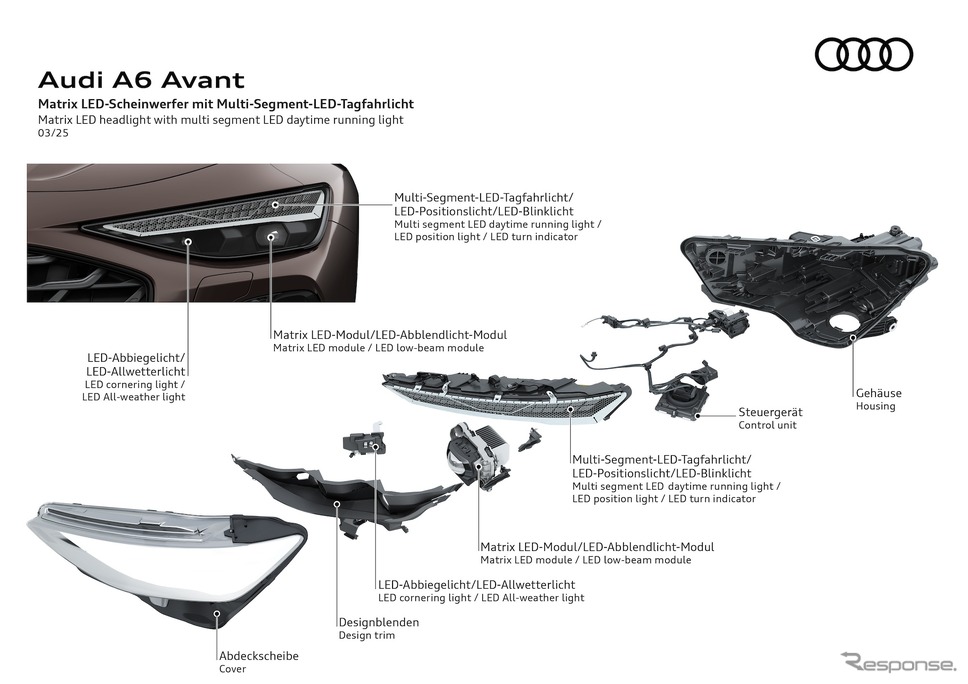 アウディ A6アバント 新型《photo by Audi》