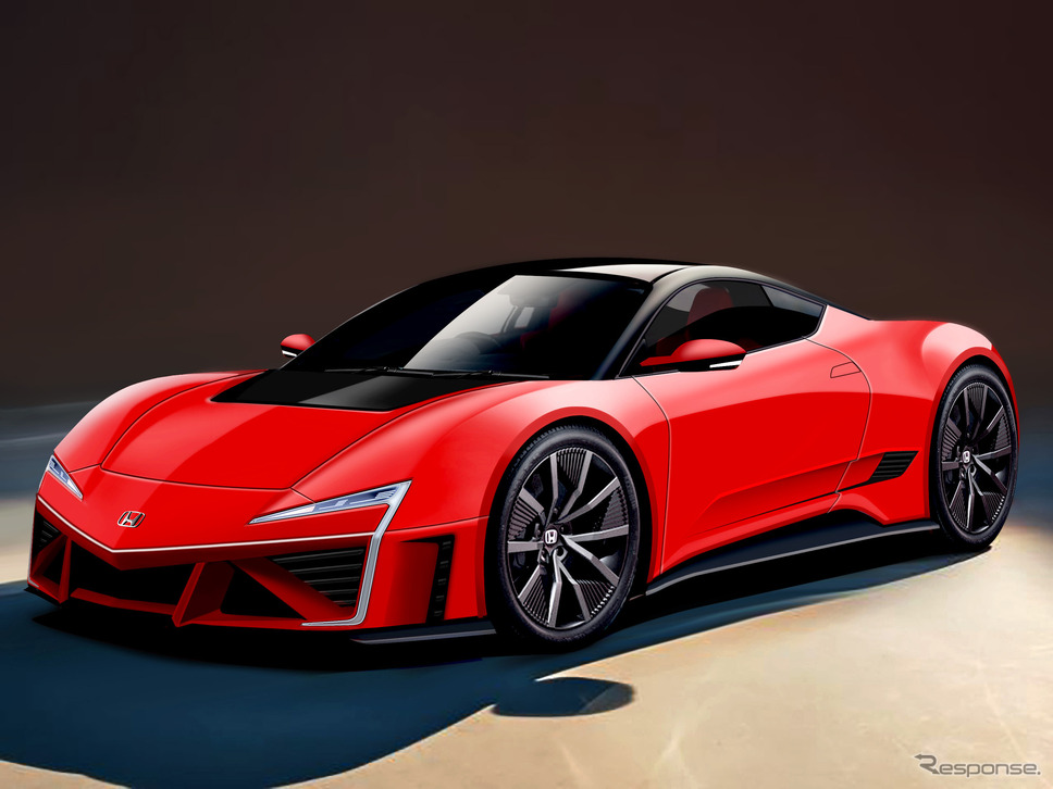 ホンダ NSX 次期型の予想CG《APOLLO NEWS SERVICE》