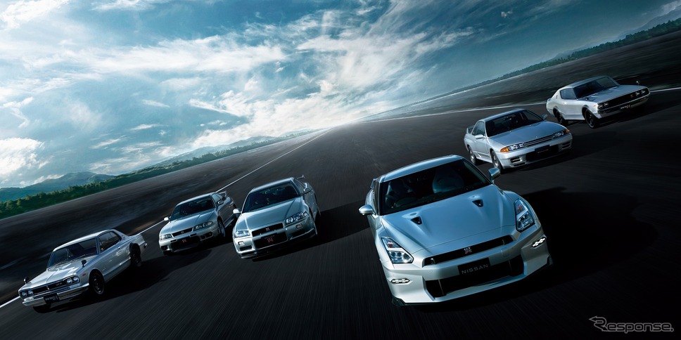 歴代GT-R《写真提供 日産自動車》