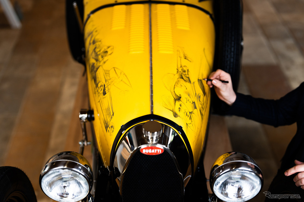 電動ミニカー「ブガッティ・ベビーII」のワンオフモデル《photo by Bugatti》