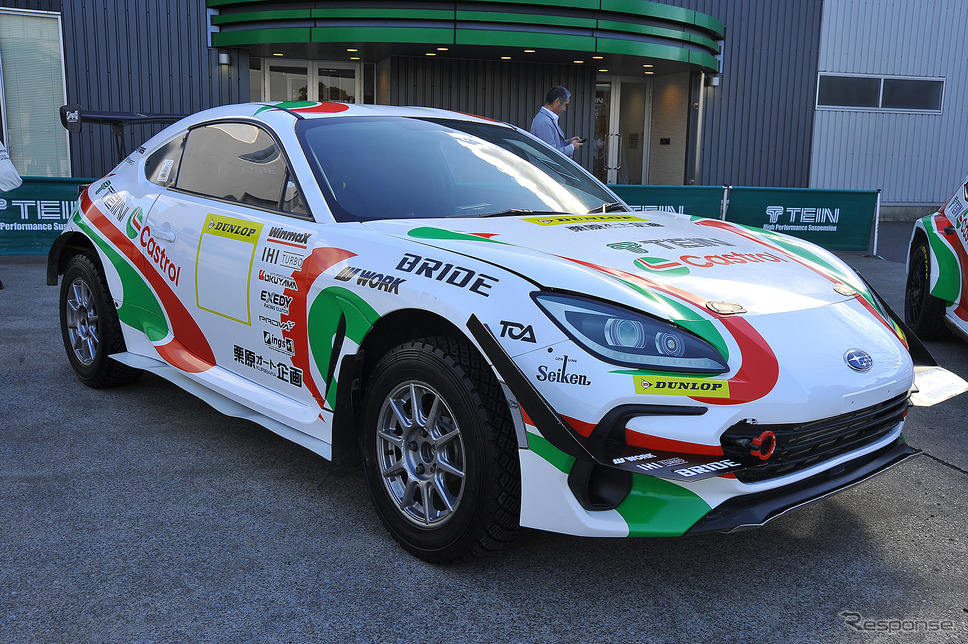 4WD化されたSUBARU BRZ《写真撮影 加茂新》