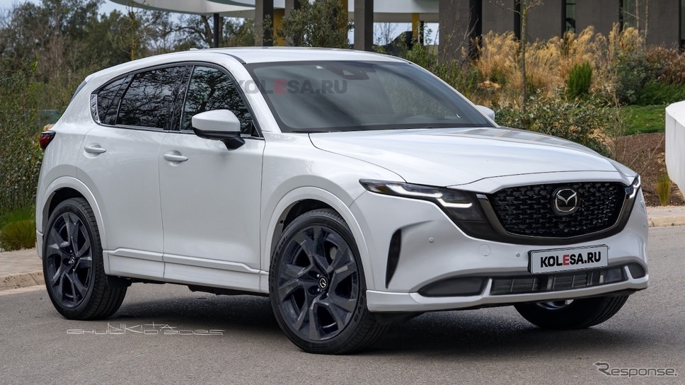 マツダ CX-5 次期型の予想CG《Nikita Chuicko/KOLESA RU/APOLLO》