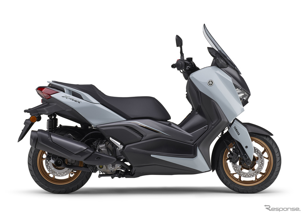 ヤマハ XMAX ABS 2025年モデル(ブルーイッシュグレーカクテル2)《写真提供 ヤマハ発動機》