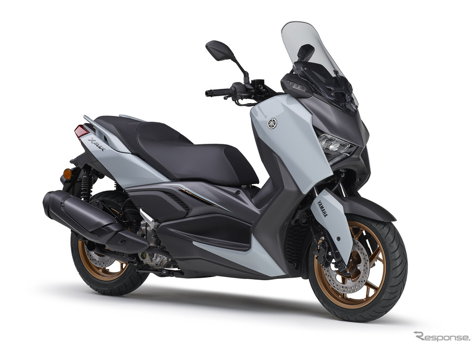 ヤマハ XMAX ABS 2025年モデル(ブルーイッシュグレーカクテル2)《写真提供 ヤマハ発動機》