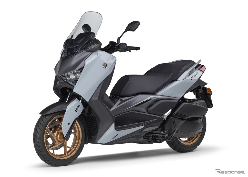 ヤマハ XMAX ABS 2025年モデル(ブルーイッシュグレーカクテル2)《写真提供 ヤマハ発動機》
