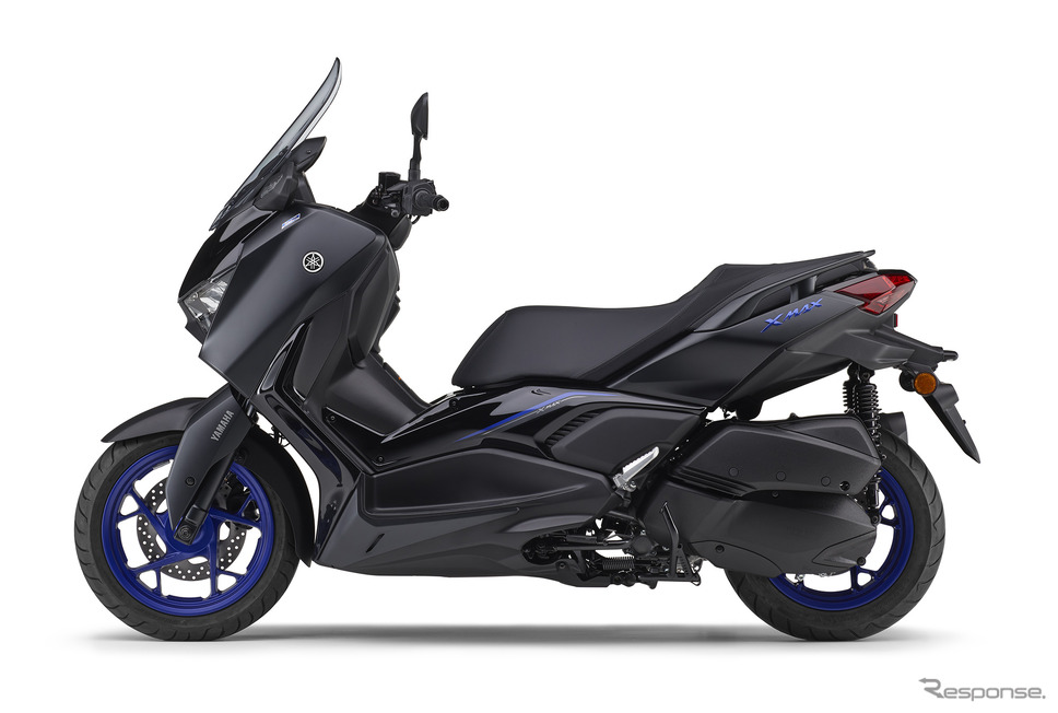 ヤマハ XMAX ABS 2025年モデル(マットダークグレーメタリック8)《写真提供 ヤマハ発動機》
