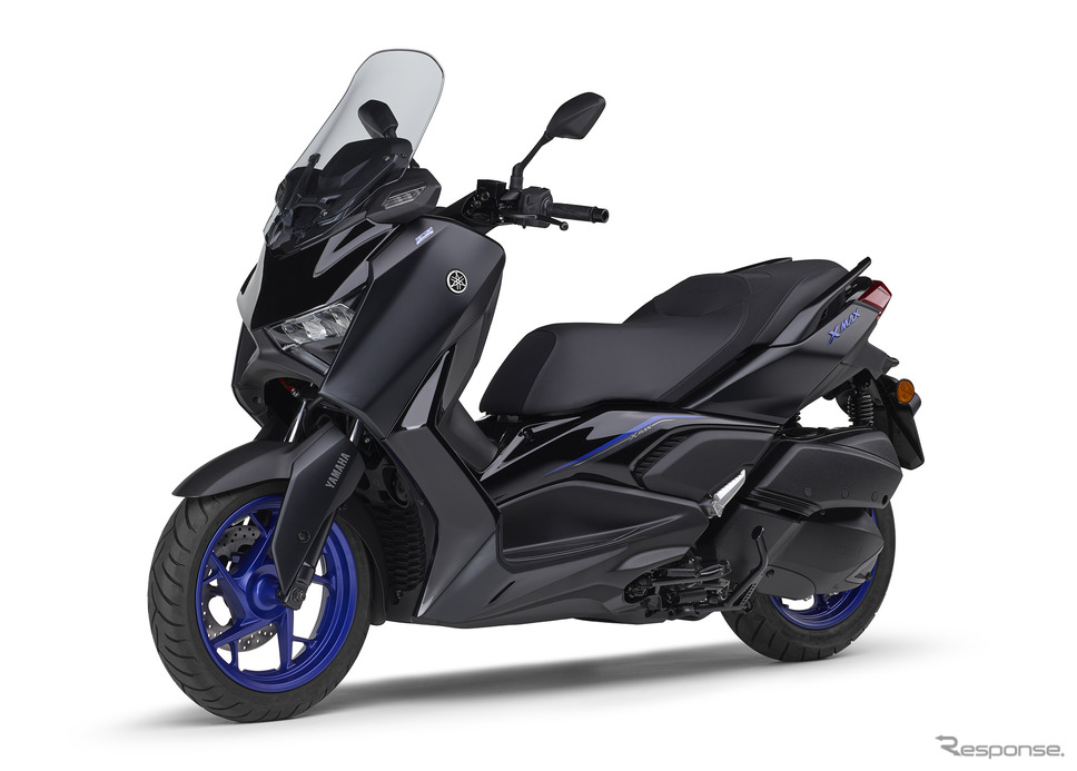ヤマハ XMAX ABS 2025年モデル(マットダークグレーメタリック8)《写真提供 ヤマハ発動機》