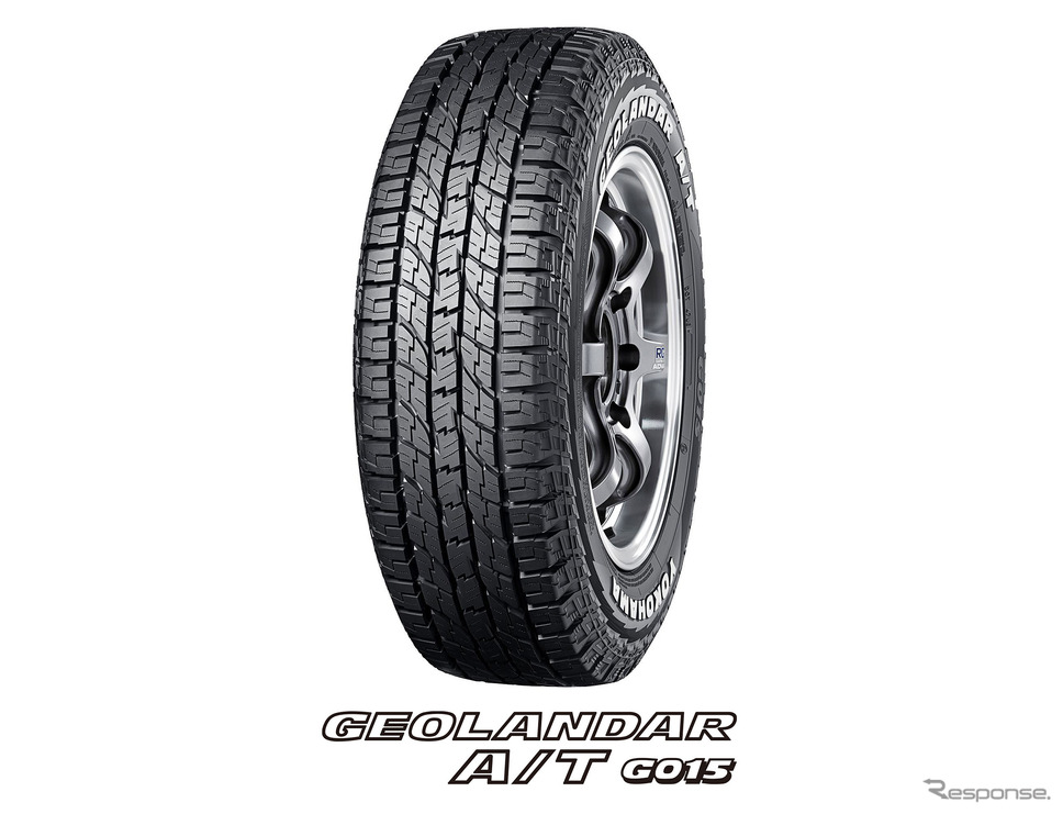 横浜ゴム GEOLANDAR A/T G015(画像は新型「アルマーダ」の装着サイズとは異なる)《写真提供 横浜ゴム》