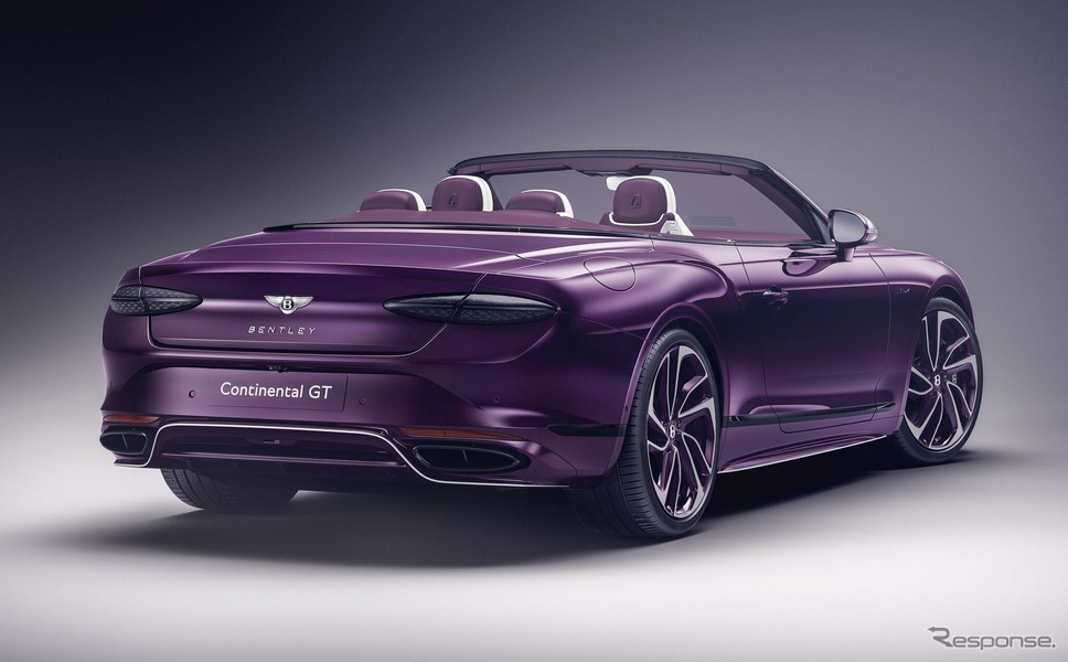 ベントレー『コンチネンタルGT』新型の新カスタマイズ仕様《photo by Bentley》