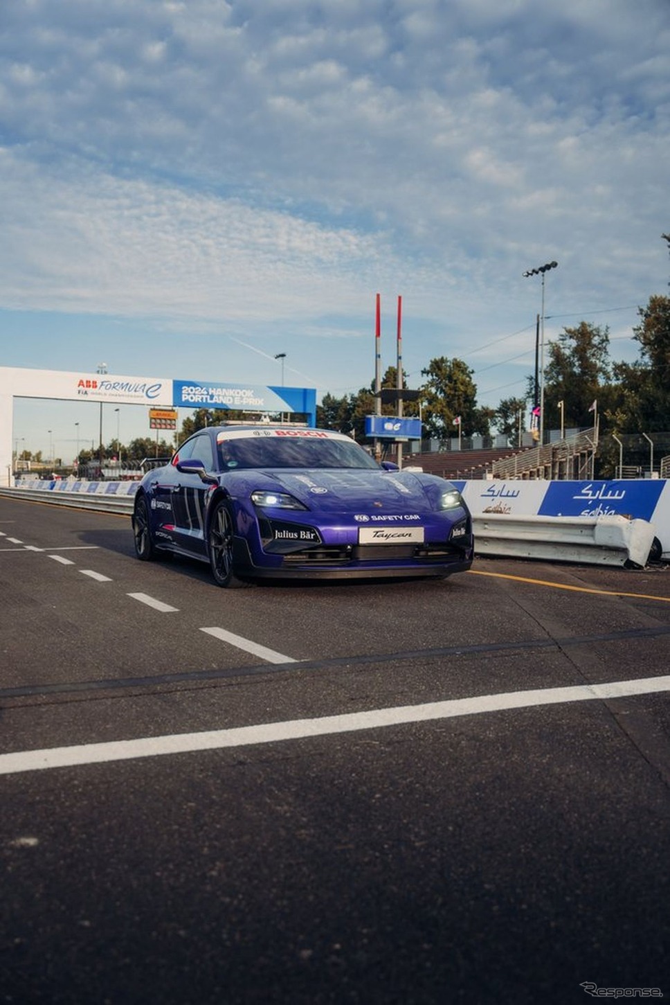 ポルシェ『タイカン ターボGT』がブラジルのインテルラゴス・サーキットでEVの最速ラップ記録を更新《photo by Porsche》