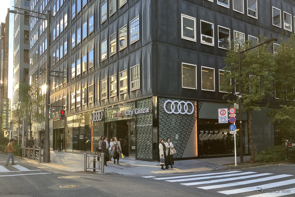 Audi City 銀座《写真撮影 高木啓》