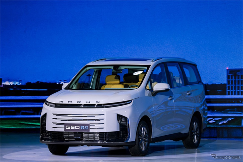 上汽大通(MAXUS)ブランドの新型ハイブリッドミニバン『G50』《photo by MAXUS》