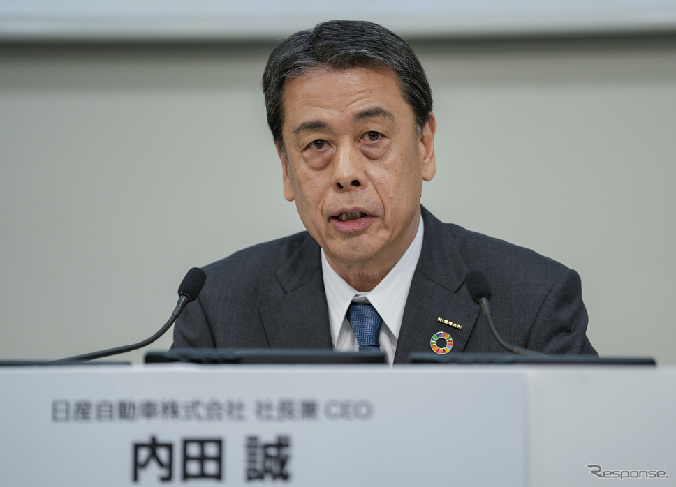 日産の内田現社長《写真提供 日産自動車》