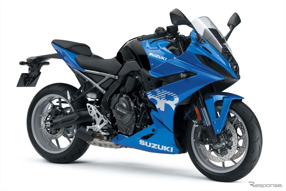ベースとなったスズキ GSX-8R《写真提供 スズキ》