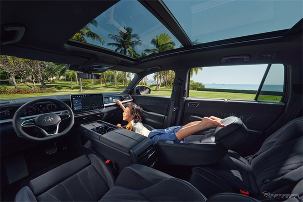 上汽VWの新型最上位SUV「テラモントPro」《photo by VW》