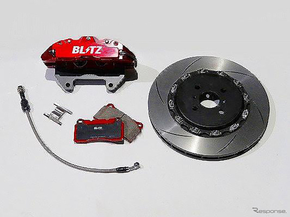 ホンダ・シビックe:HEV用のブリッツ ビッグキャリパーキットII《写真提供 BLITZ》