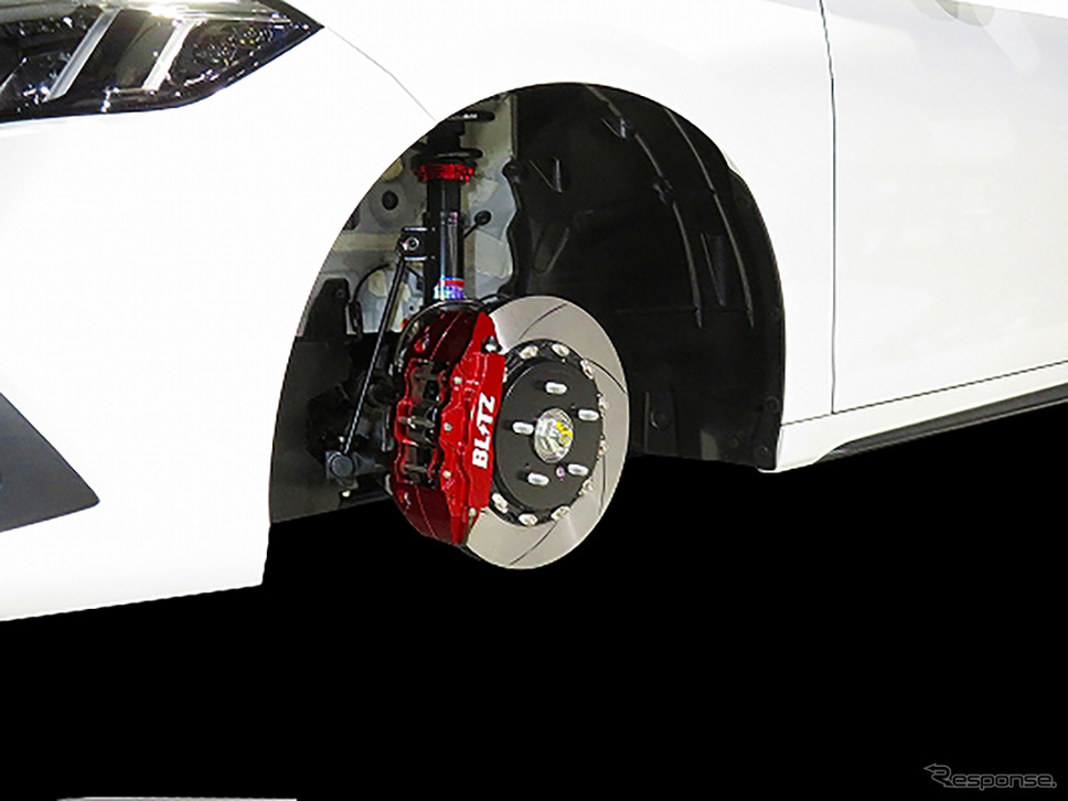 ホンダ・シビックe:HEV用のブリッツ ビッグキャリパーキットII《写真提供 BLITZ》