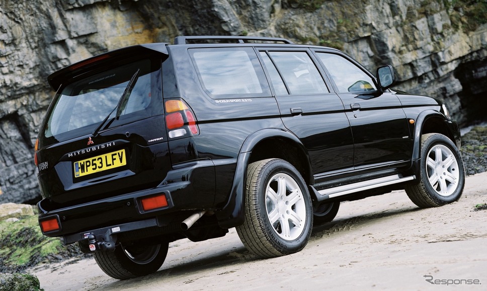 ショーグンスポーツショーグンスポーツ(英2003年型)。日本のチャレンジャーはこの世代《photo by Mitsubishi Motors》