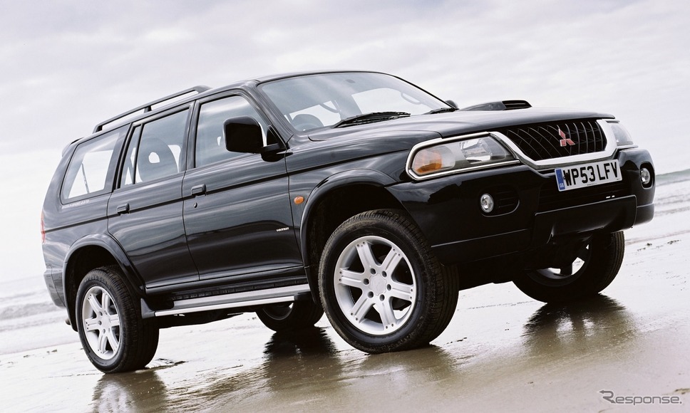 ショーグンスポーツ(英2003年型)。日本のチャレンジャーはこの世代《photo by Mitsubishi Motors》