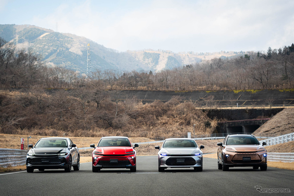 トヨタ 新型クラウンシリーズ《写真提供 トヨタ自動車》