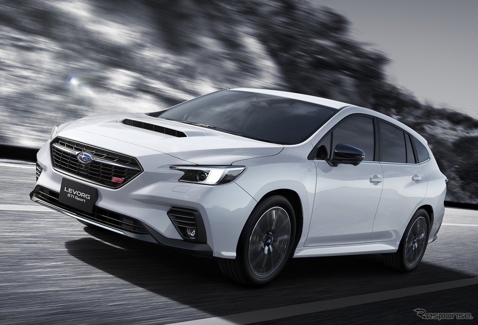 スバル・レヴォーグ「STI Sport R-Black Limited」《写真提供 SUBARU》