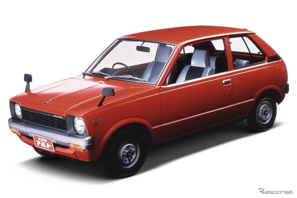 スズキ アルト 初代(1979年)《写真提供 スズキ》