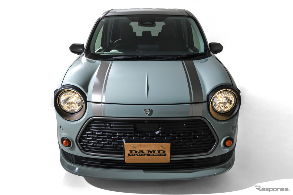スライドドアの丸目で可愛いミニバンへ…ダムドからトヨタ『シエンタ』用ボディキットが登場《画像提供 ダムド》