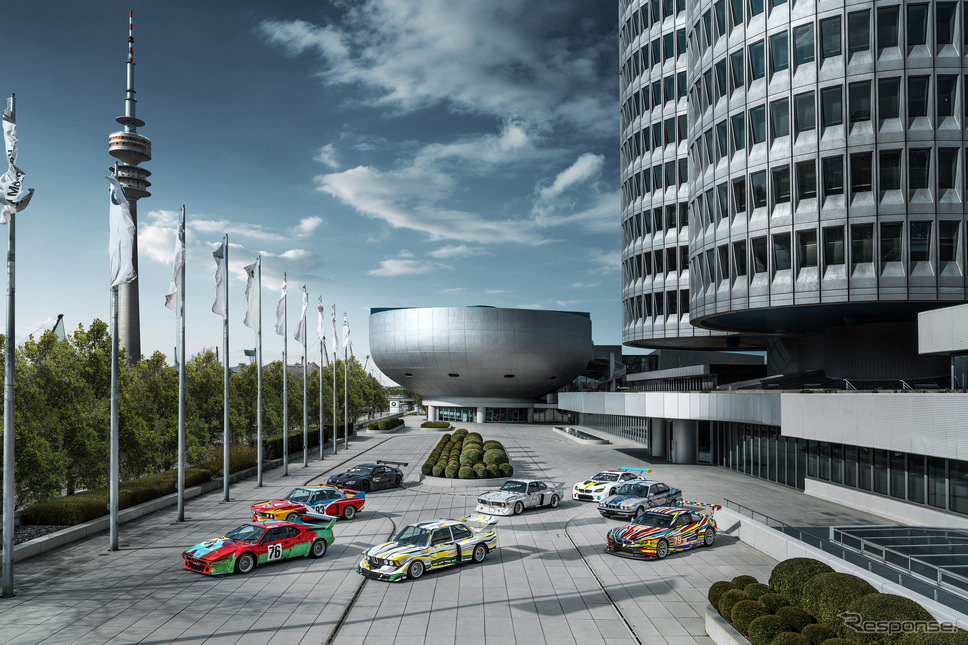 BMWの「アートカー」《photo by BMW》