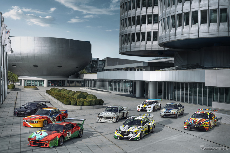 BMWの「アートカー」《photo by BMW》