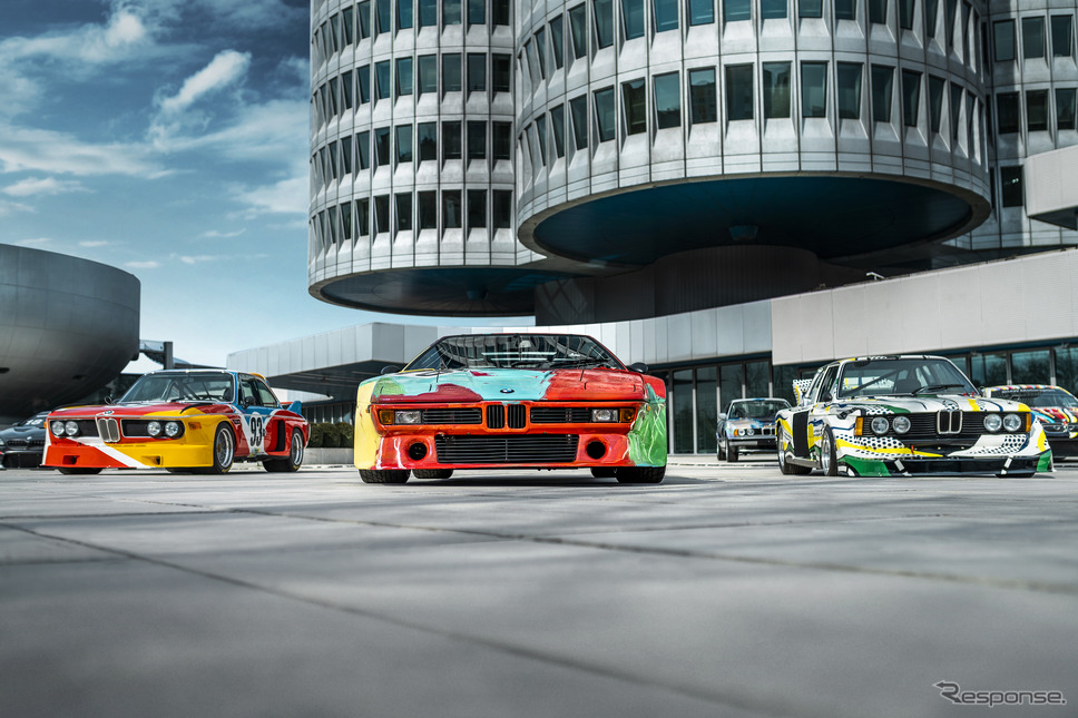 BMWの「アートカー」《photo by BMW》