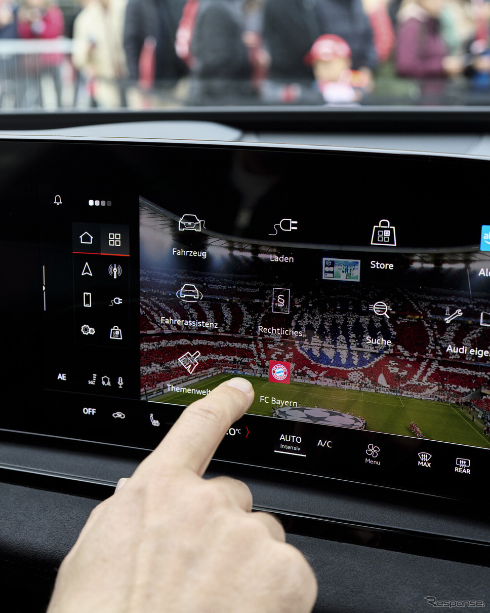 アウディが車載ディスプレイでスポーツストリーミング「DAZN」視聴可能に《photo by Audi》