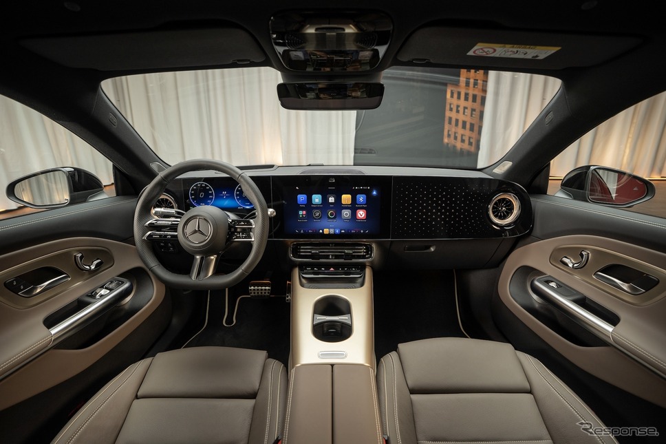 メルセデスベンツ CLA(セダン)新型《photo by Mercedes-Benz》