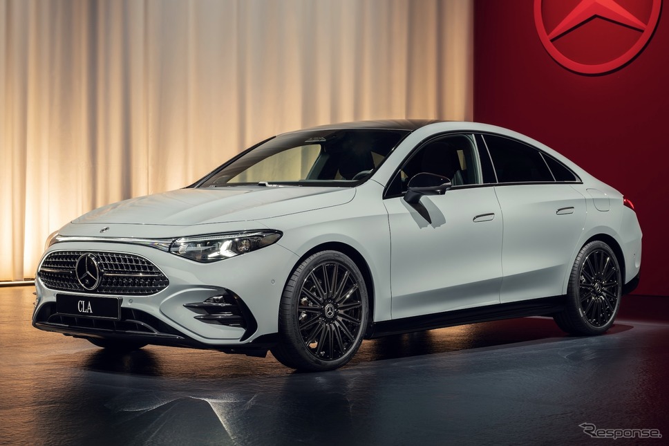 メルセデスベンツ CLA(セダン)新型《photo by Mercedes-Benz》