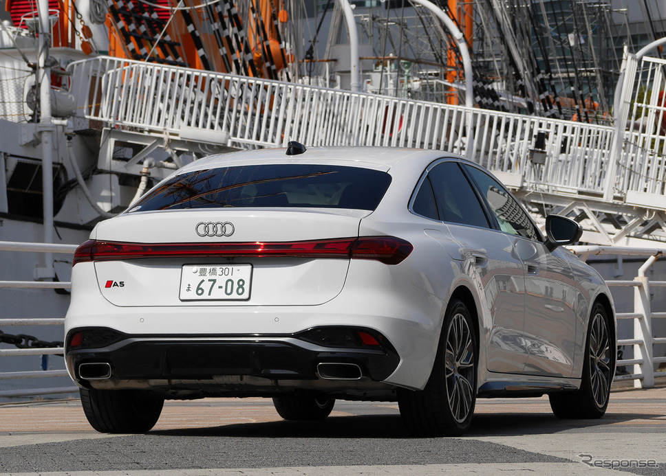 アウディ A5 TSFI 110Kw《写真撮影 中村孝仁》