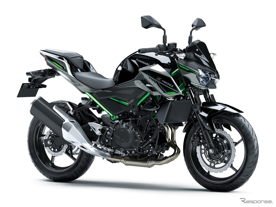 カワサキ Z400 2025年モデル(メタリックスパークブラック×メタリックムーンダストグレー)《写真提供 カワサキモーターズジャパン》