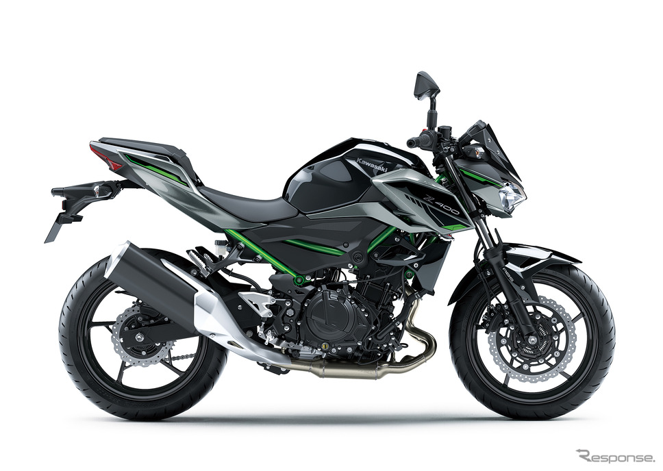 カワサキ Z400 2025年モデル(メタリックスパークブラック×メタリックムーンダストグレー)《写真提供 カワサキモーターズジャパン》