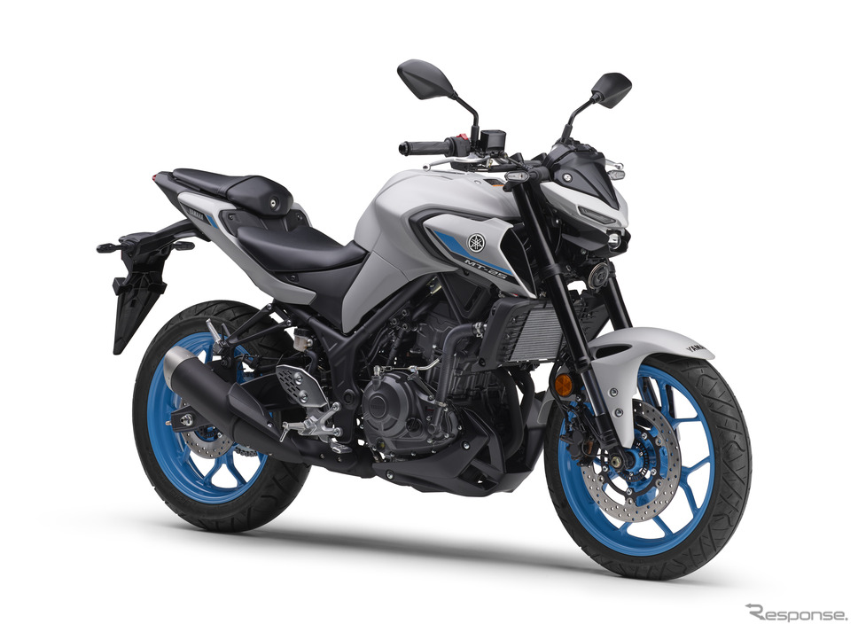 ヤマハ MT-25 ABS(マットライトグレーメタリック4)《写真提供 ヤマハ発動機》