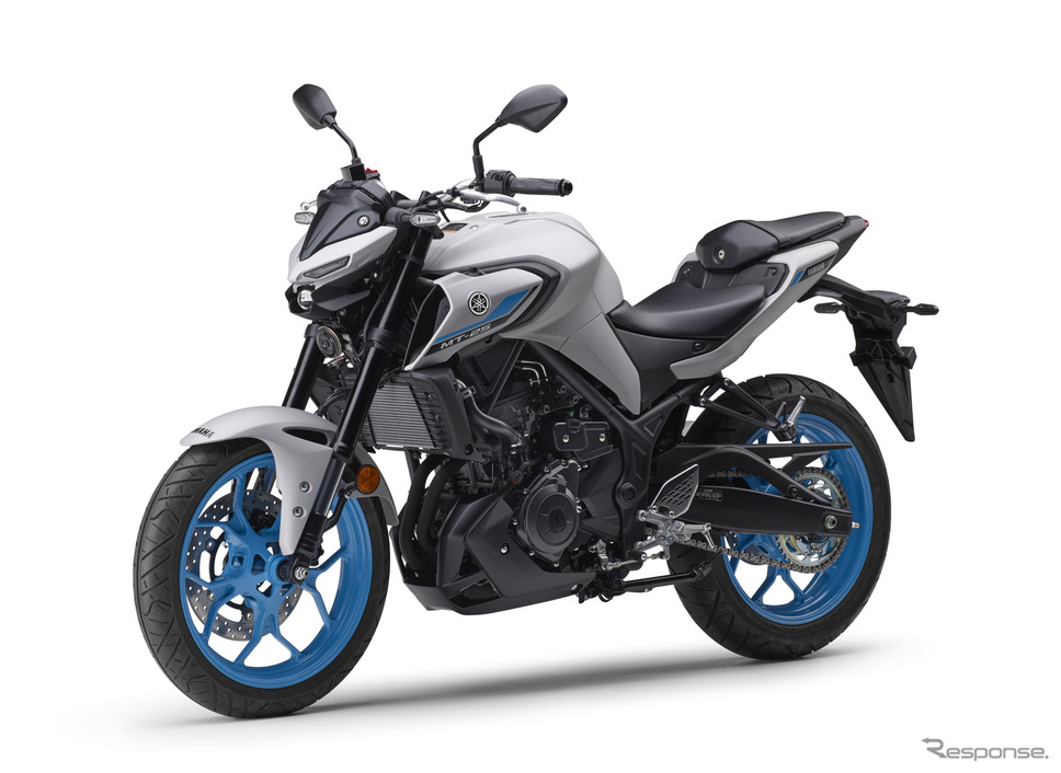 ヤマハ MT-25 ABS(マットライトグレーメタリック4)《写真提供 ヤマハ発動機》